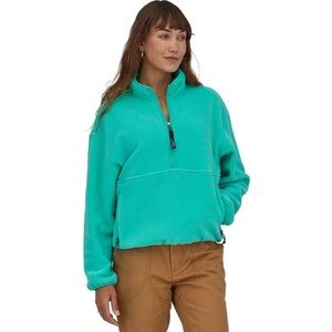 NWT Women’s Patagonia Synchilla Marsupial Fleece in Fresh Teal M Medium